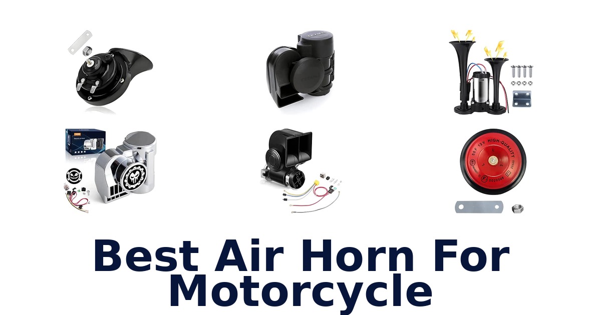 Best Air Horn For Motorcycle