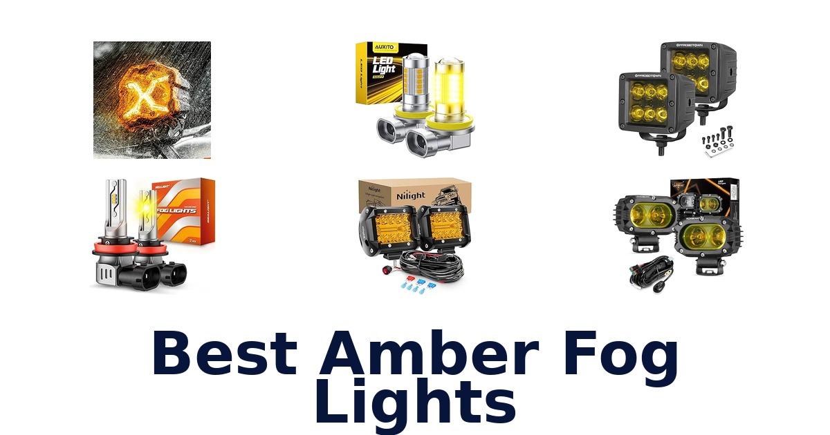 Best Amber Fog Lights