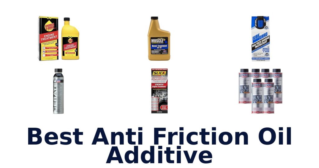 Best Anti Friction Oil Additive