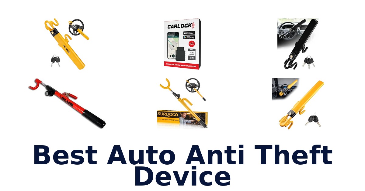 Best Auto Anti Theft Device