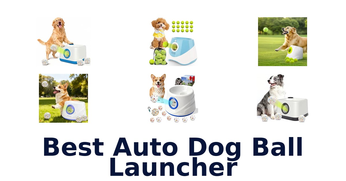 Best Auto Dog Ball Launcher