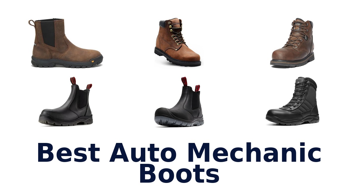 Best Auto Mechanic Boots