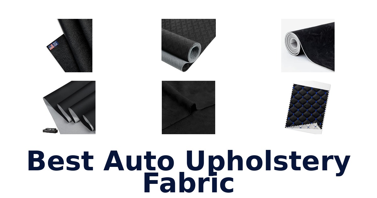 Best Auto Upholstery Fabric