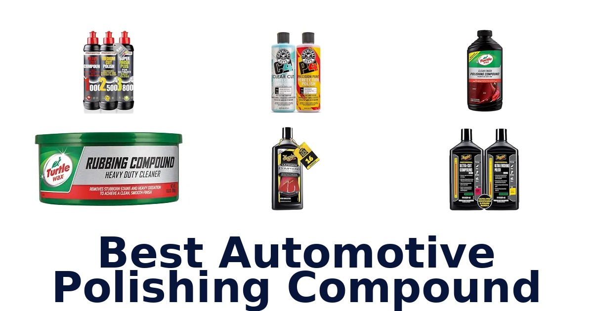 Best Automotive Polishing Compound