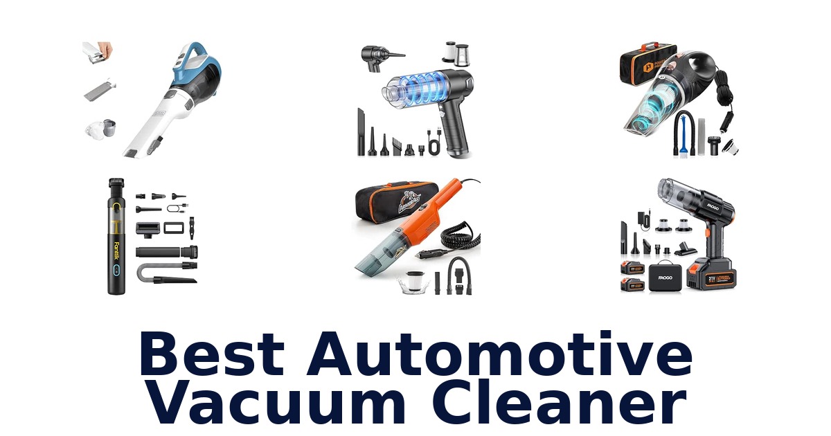 Best Automotive Vacuum Cleaner