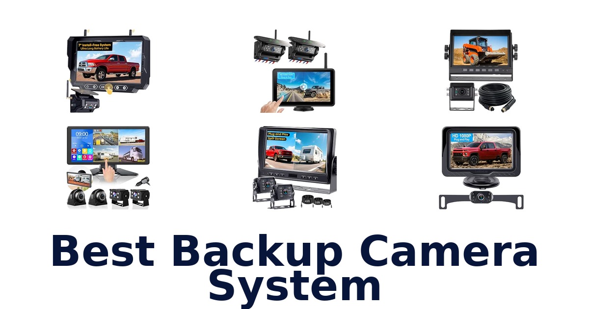 Best Backup Camera System