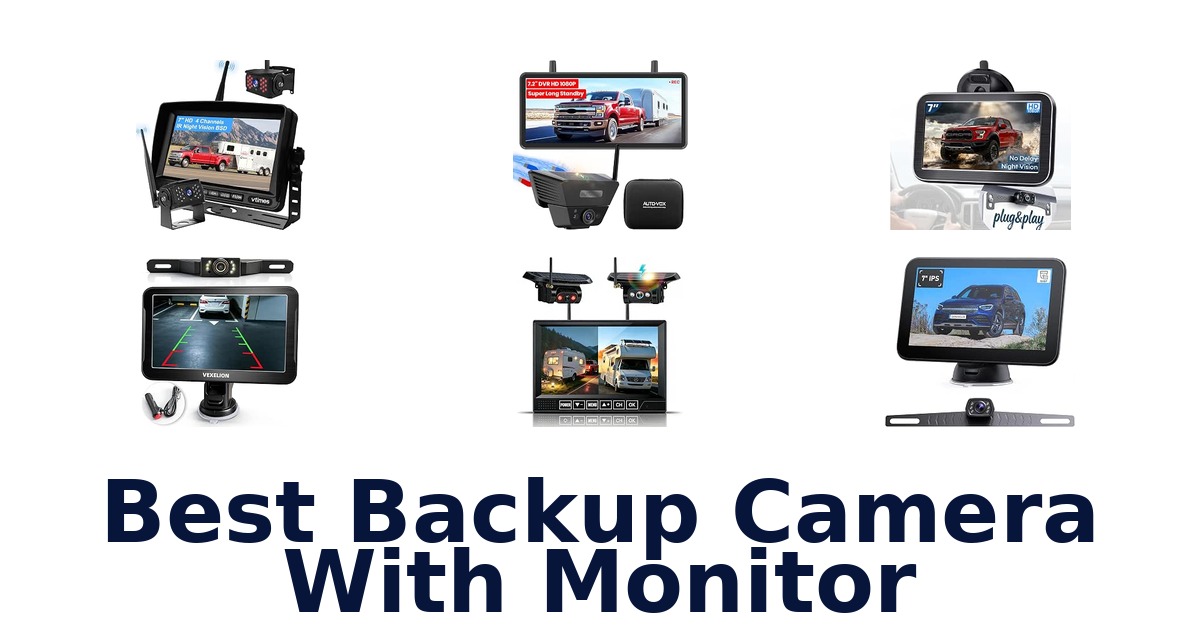 Best Backup Camera With Monitor