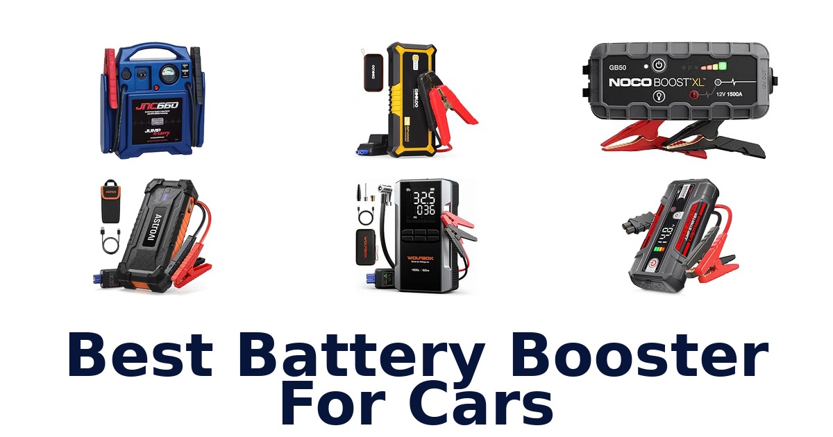 Best Battery Booster For Cars