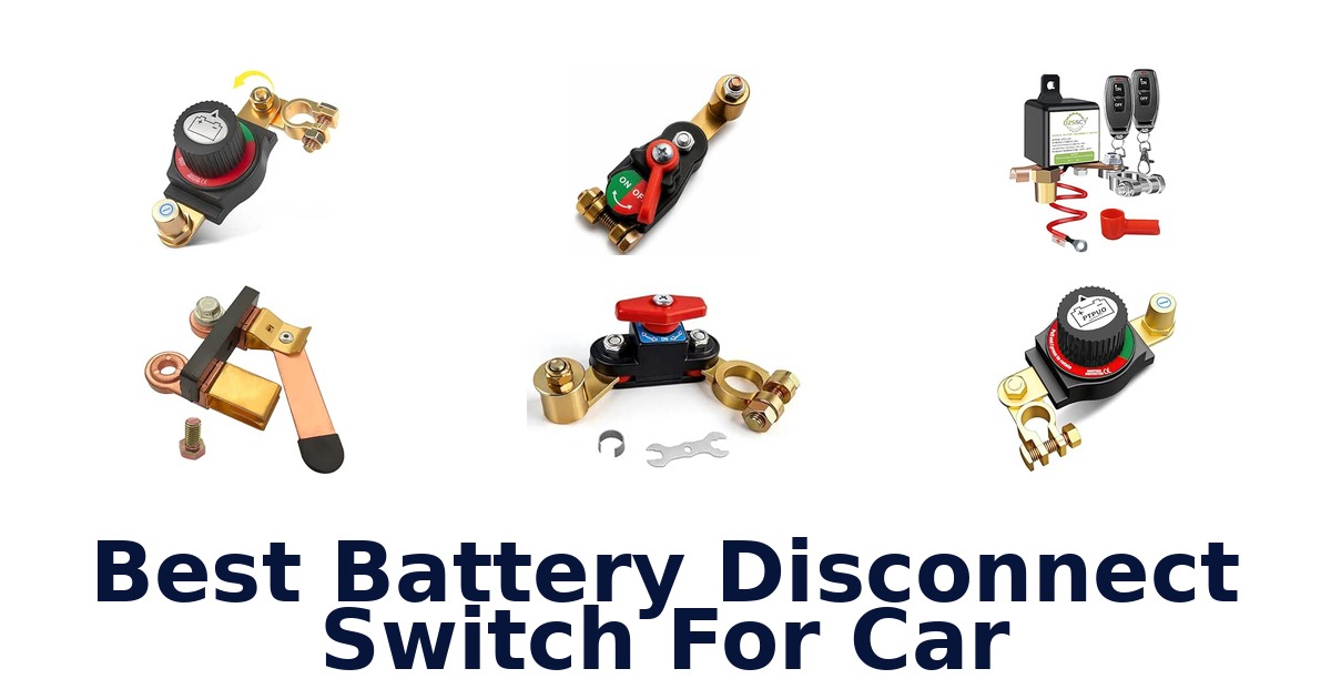 Best Battery Disconnect Switch For Car