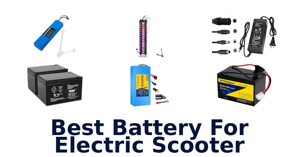 Best Battery For Electric Scooter