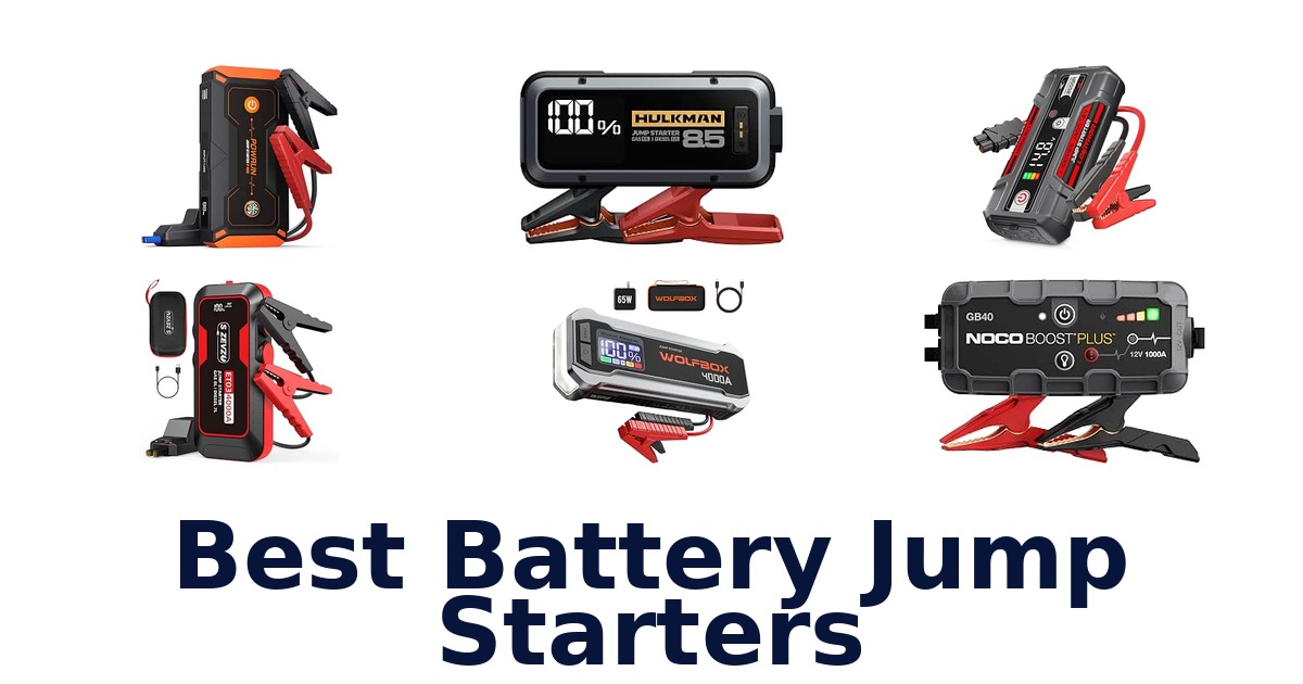 Best Battery Jump Starters
