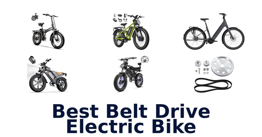 Best Belt Drive Electric Bike
