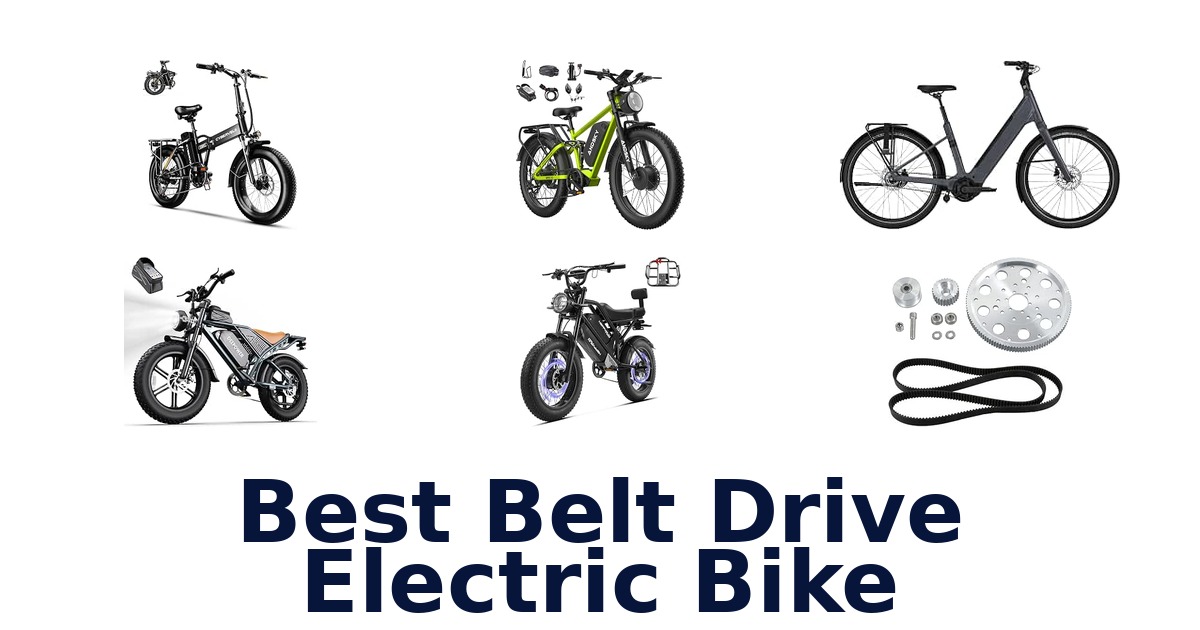Best Belt Drive Electric Bike