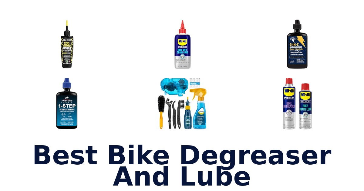 Best Bike Degreaser And Lube