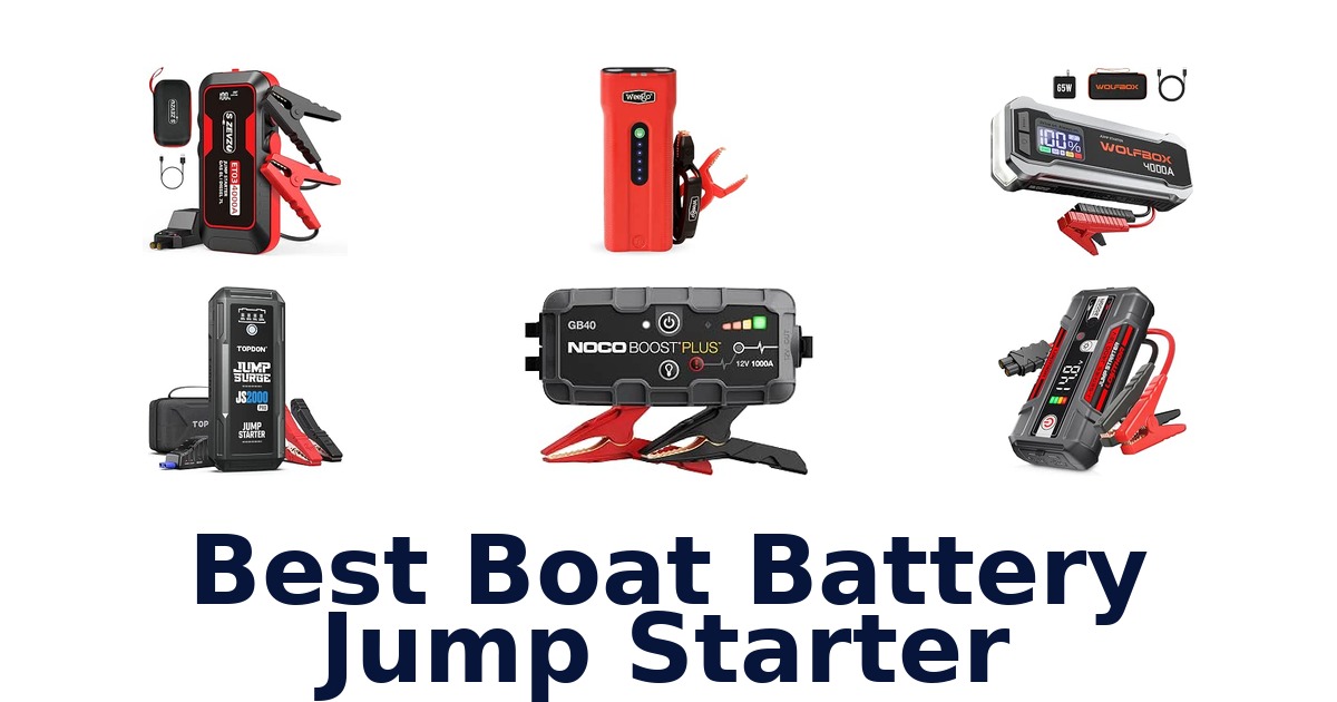Best Boat Battery Jump Starter