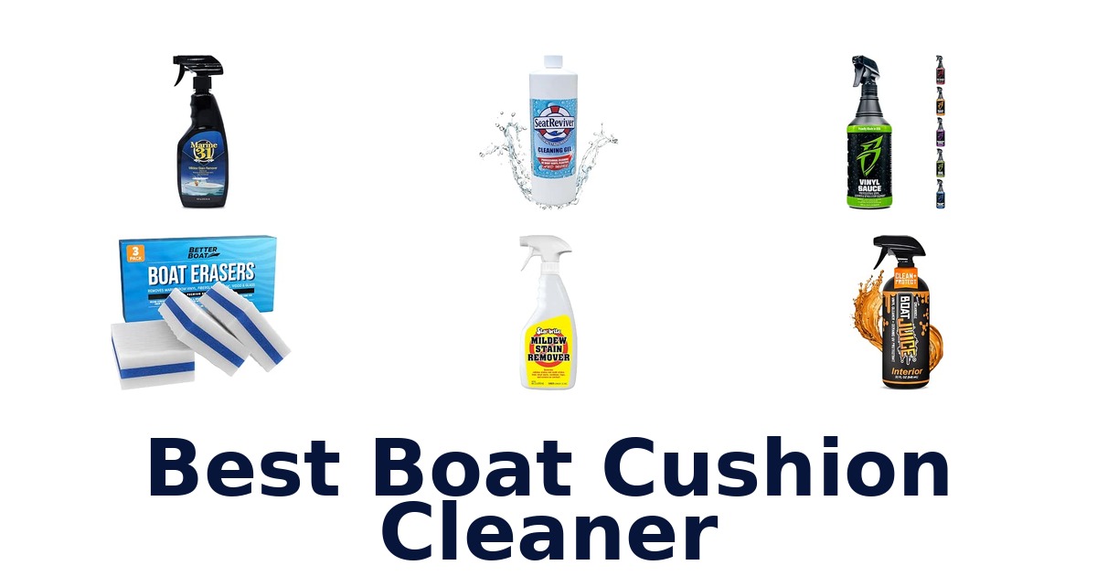 Best Boat Cushion Cleaner
