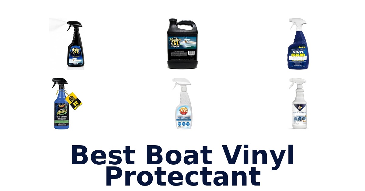 Best Boat Vinyl Protectant