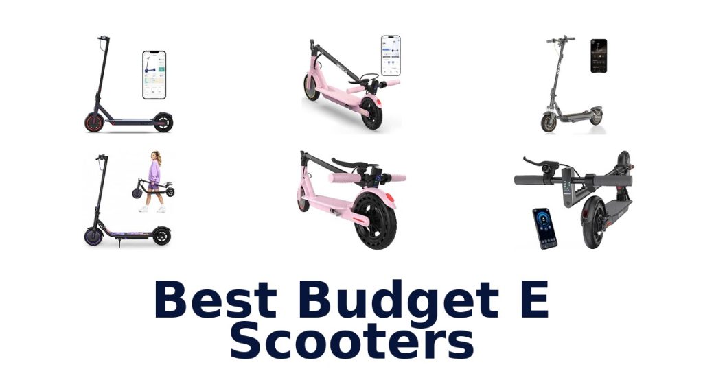 Best Budget E Scooters