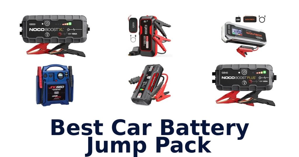 Best Car Battery Jump Pack