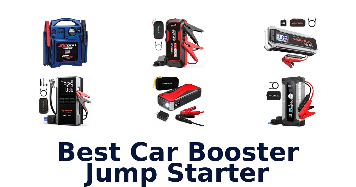 Best Car Booster Jump Starter