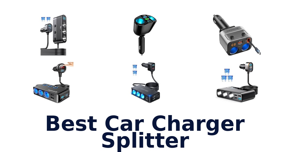 Best Car Charger Splitter