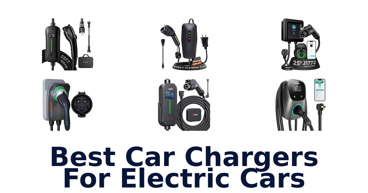 Best Car Chargers For Electric Cars