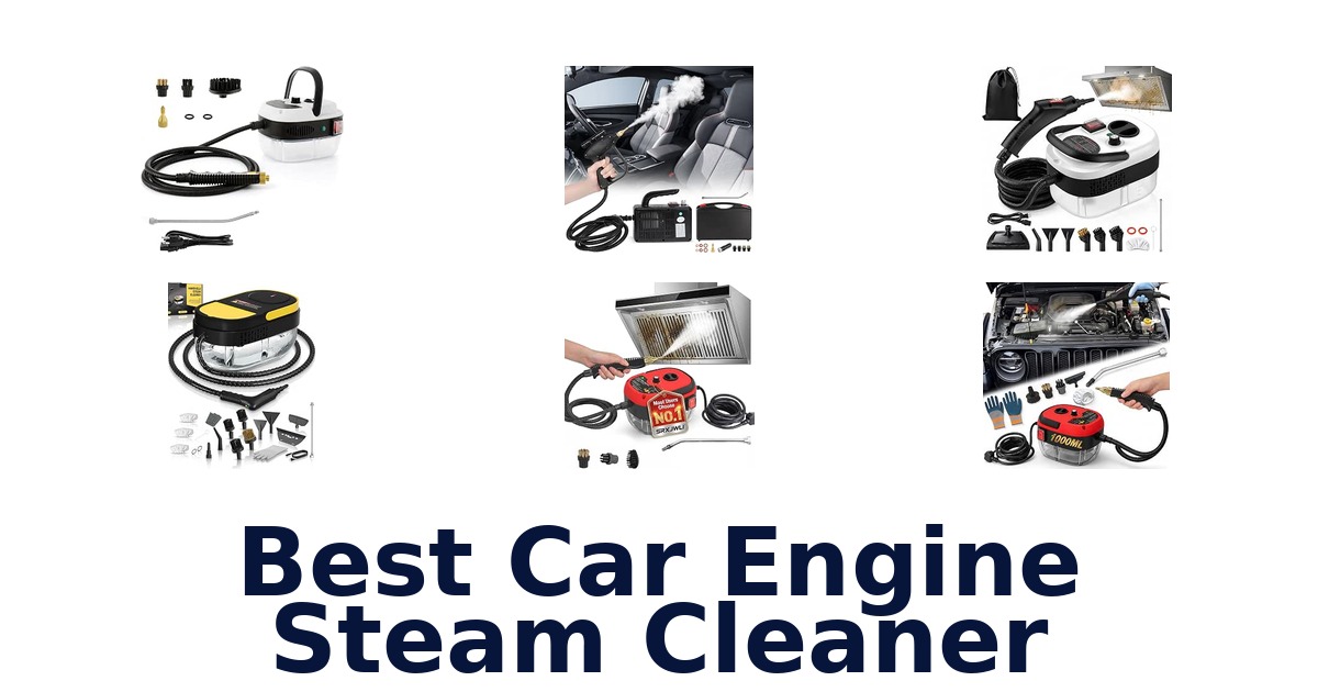 Best Car Engine Steam Cleaner