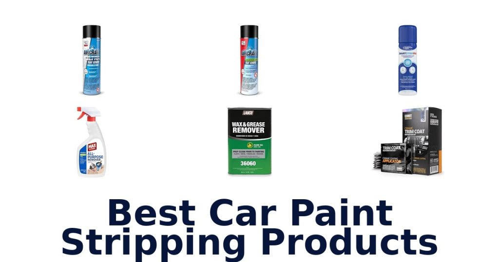Best Car Paint Stripping Products