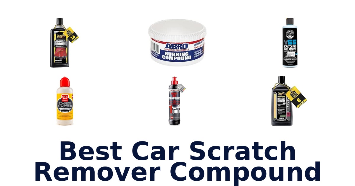 Best Car Scratch Remover Compound