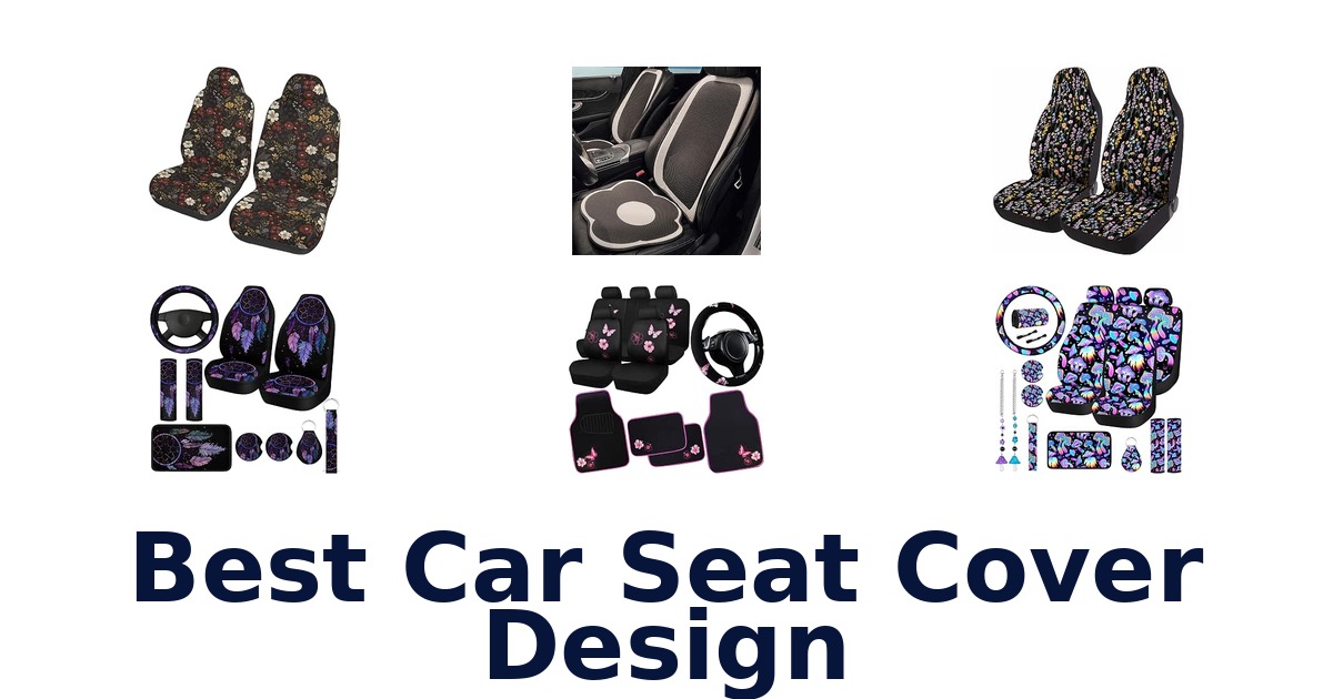 Best Car Seat Cover Design