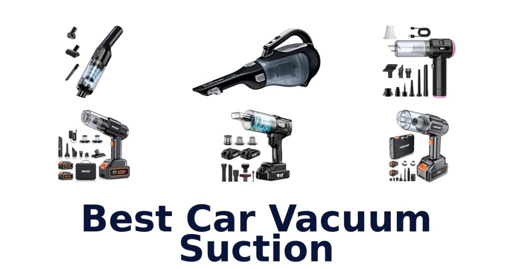 Best Car Vacuum Suction