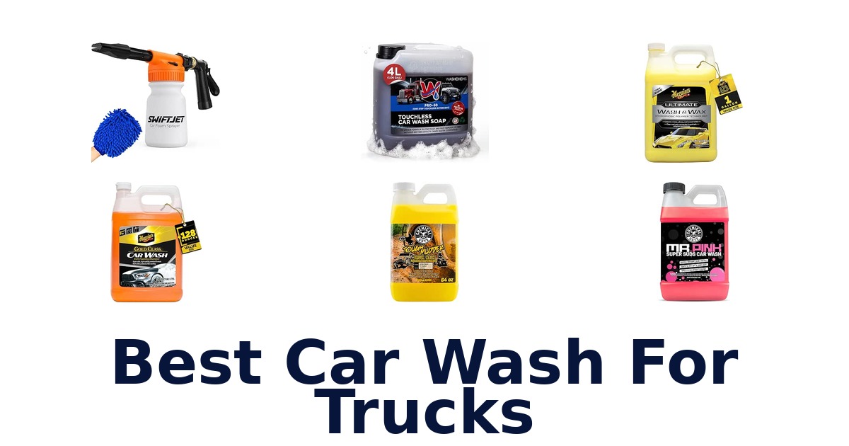 Best Car Wash For Trucks