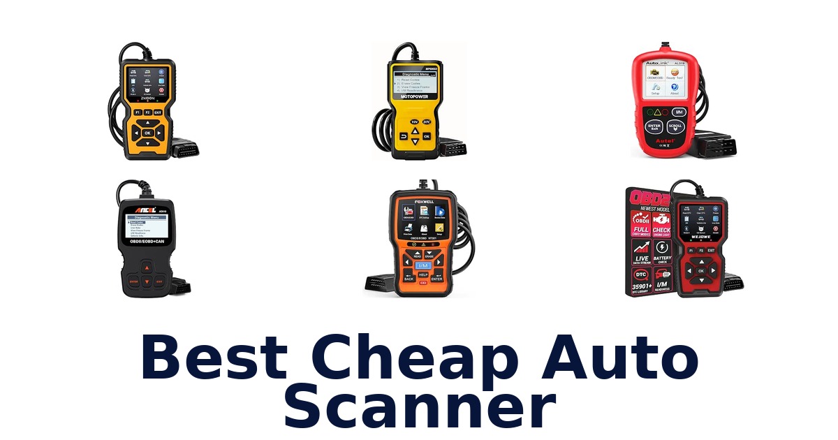 Best Cheap Auto Scanner
