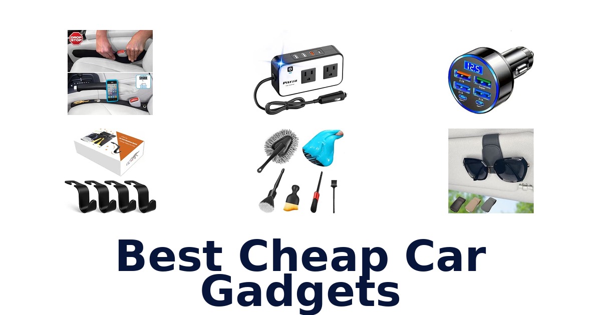 Best Cheap Car Gadgets