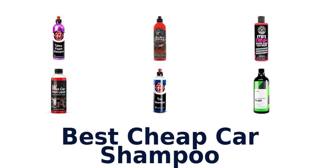 Best Cheap Car Shampoo