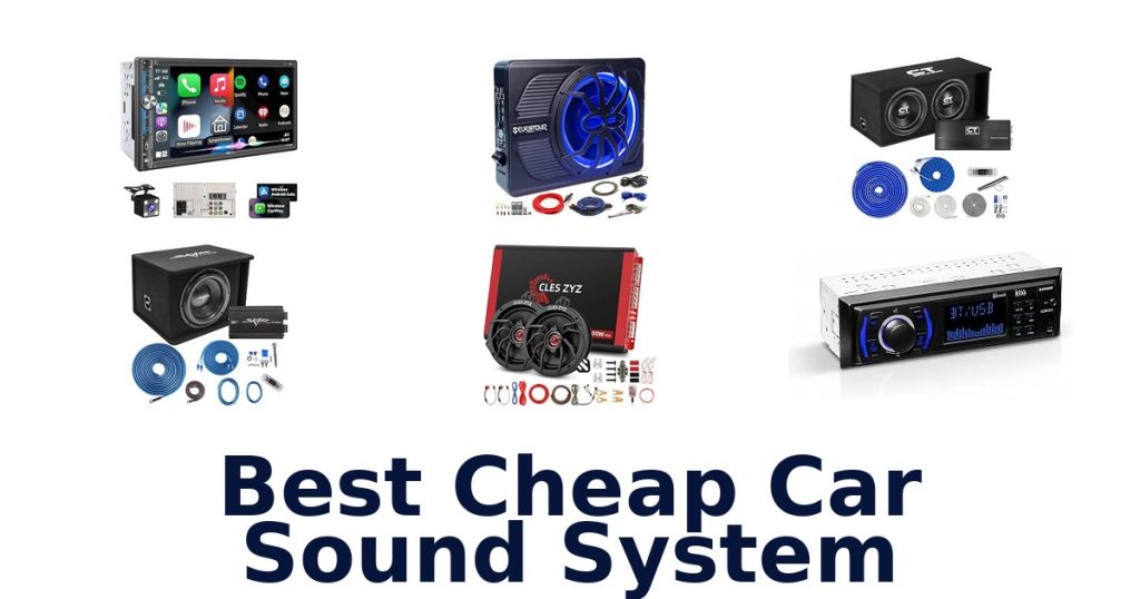 Best Cheap Car Sound System
