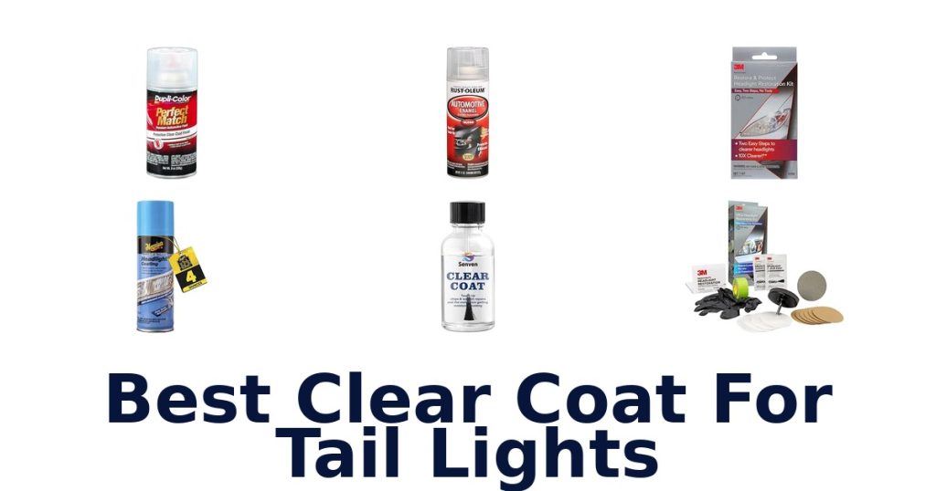 Best Clear Coat For Tail Lights