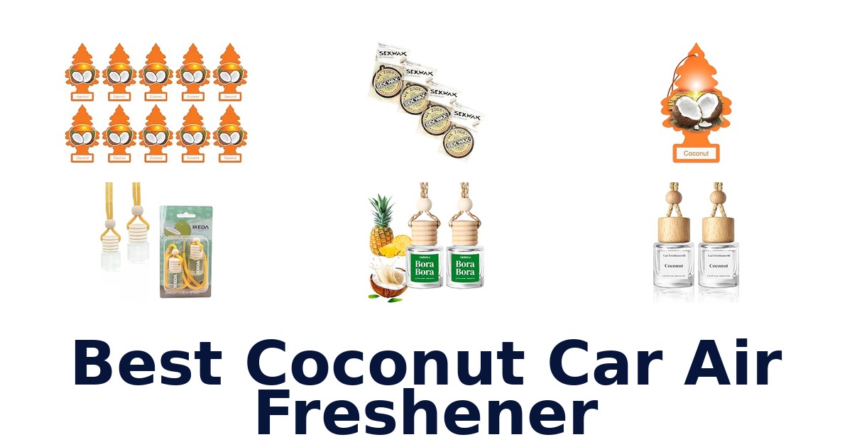 Best Coconut Car Air Freshener
