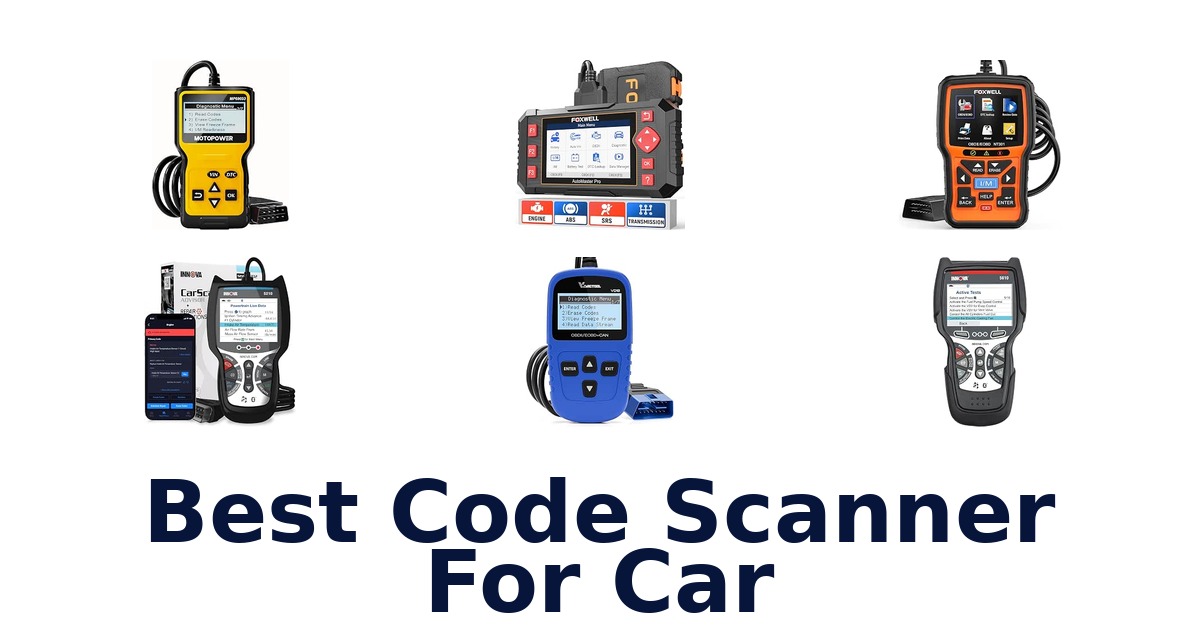 Best Code Scanner For Car
