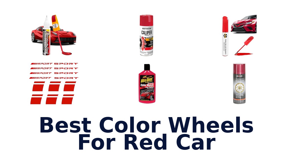 Best Color Wheels For Red Car