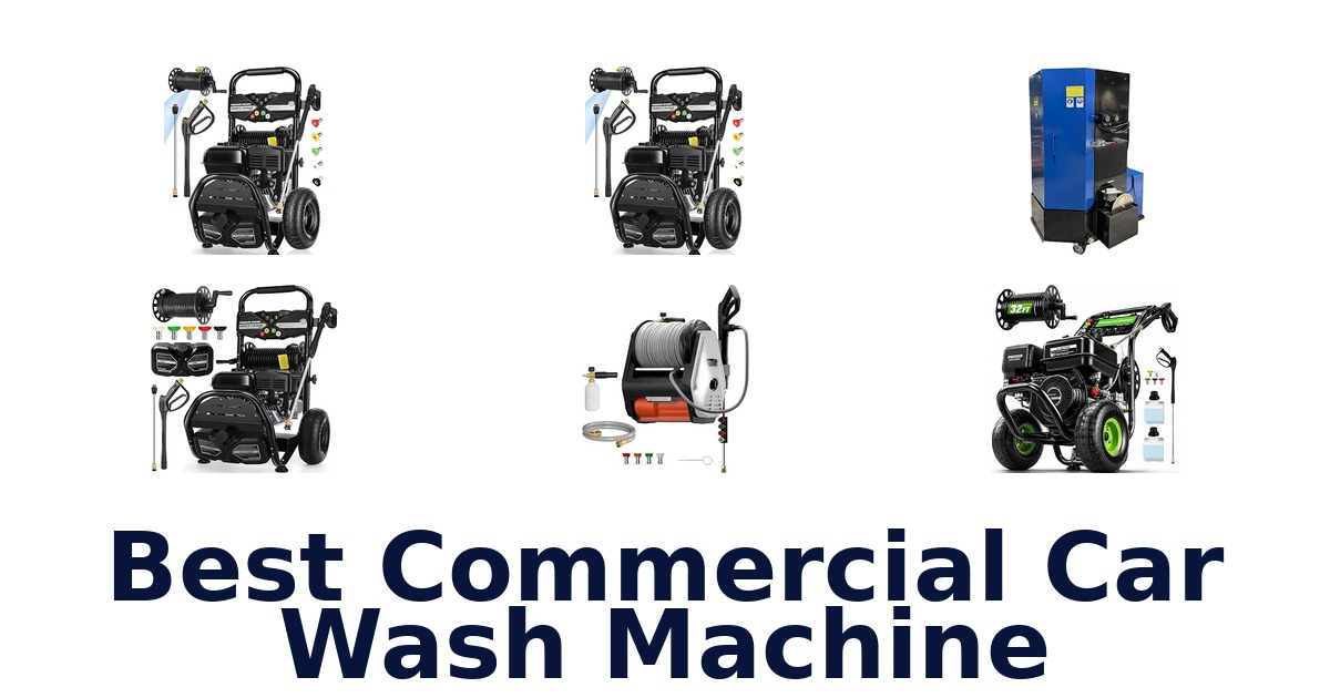 Best Commercial Car Wash Machine