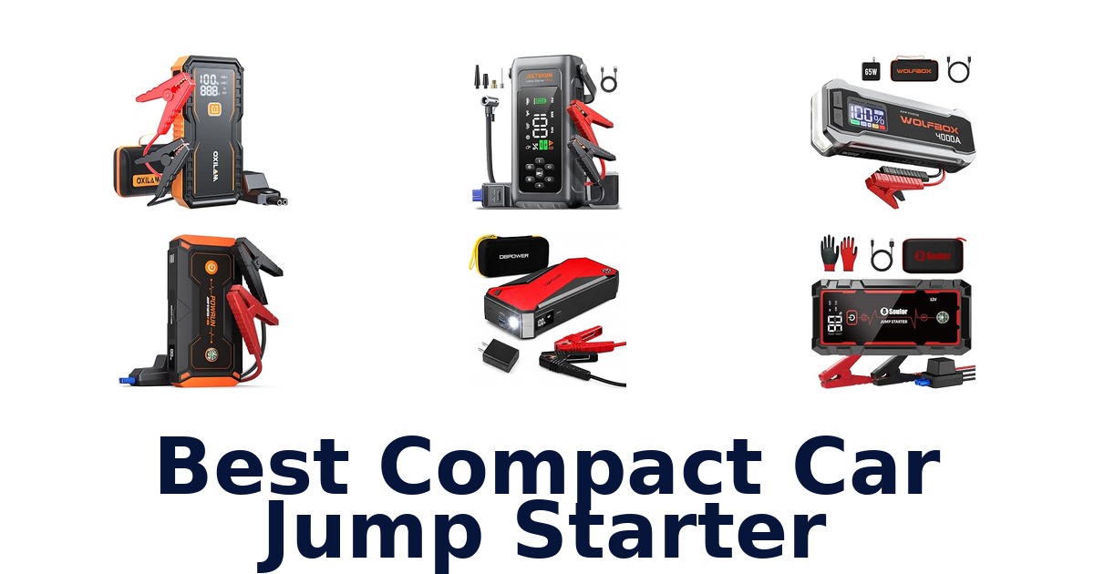 Best Compact Car Jump Starter