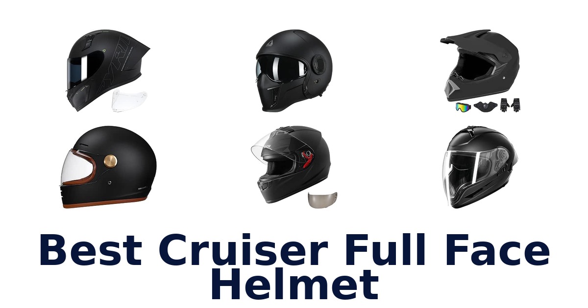 Best Cruiser Full Face Helmet