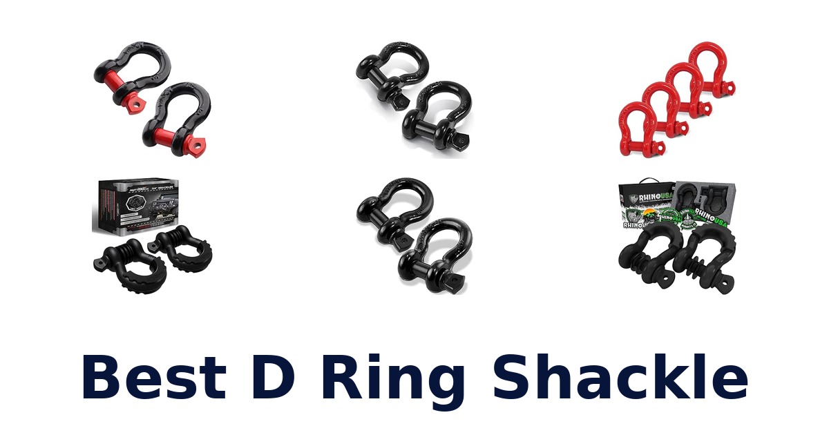 Best D Ring Shackle