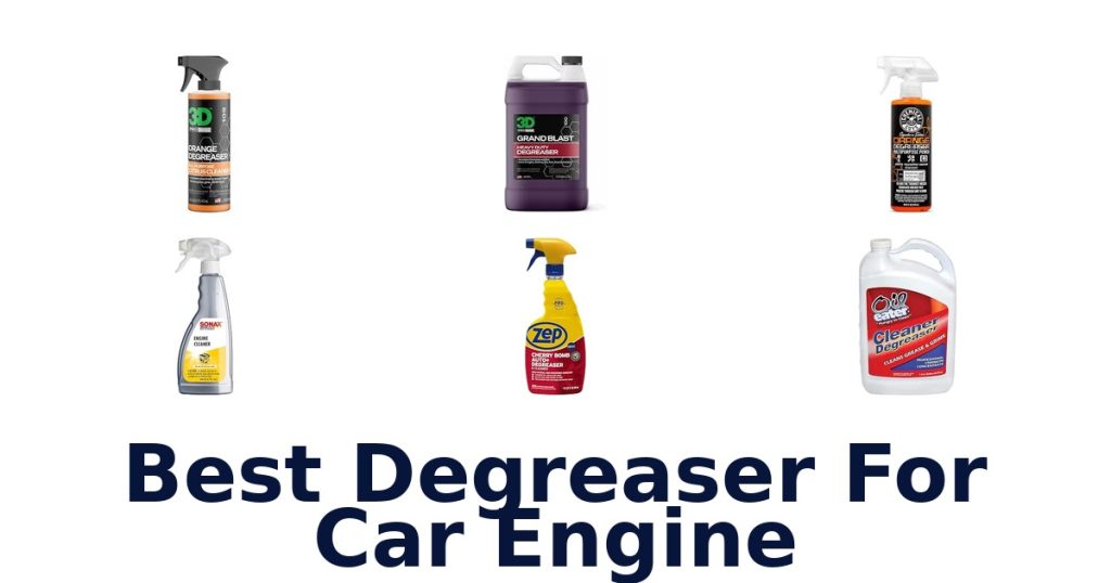 Best Degreaser For Car Engine