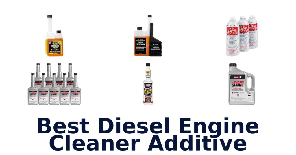 Best Diesel Engine Cleaner Additive