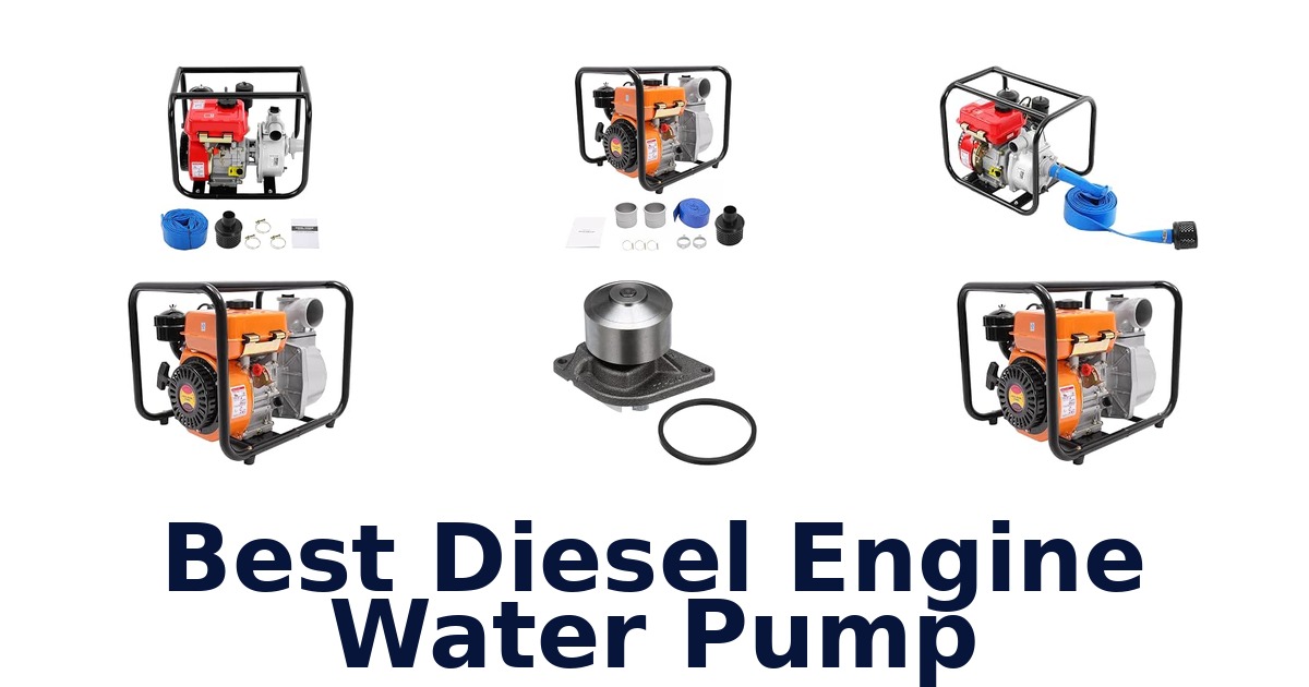 Best Diesel Engine Water Pump