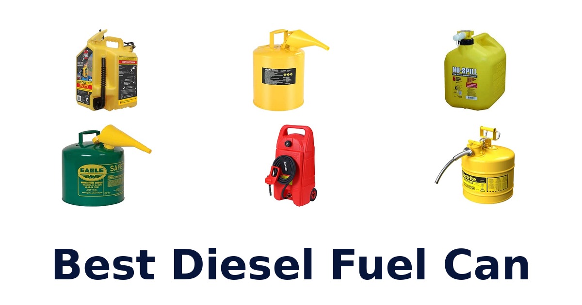 Best Diesel Fuel Can