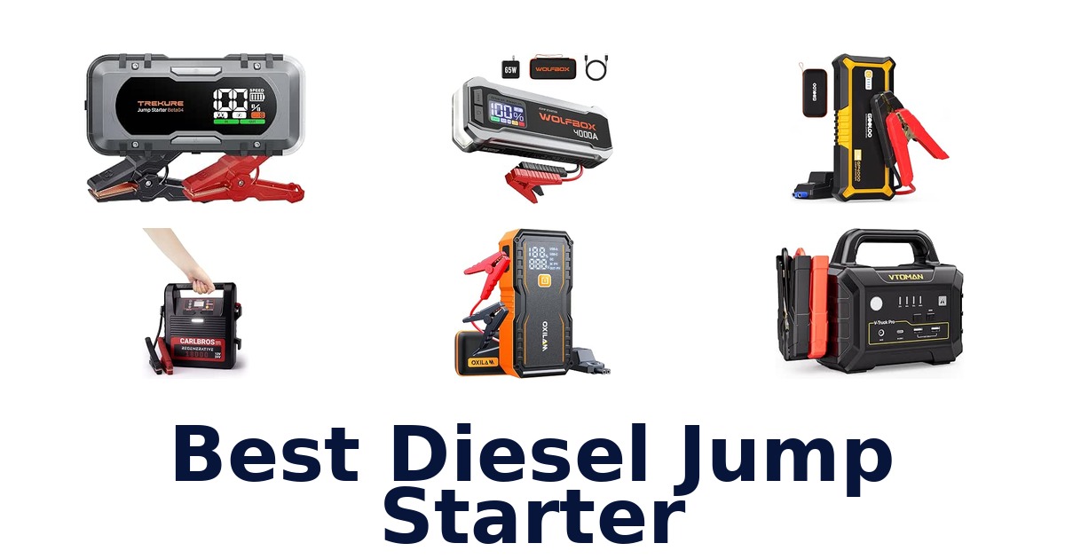 Best Diesel Jump Starter