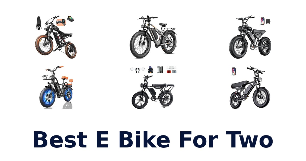 Best E Bike For Two
